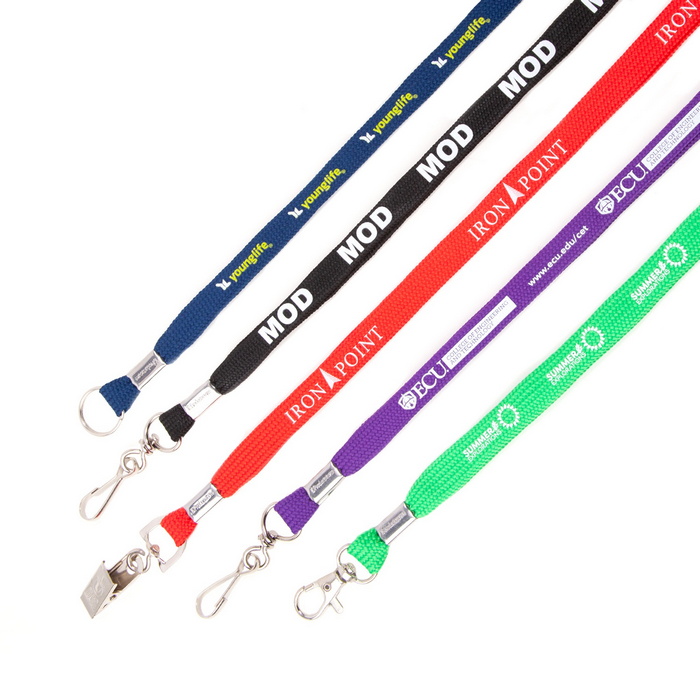 SDP1217351 Tube Polyester 1/2" Lanyards with Cu...